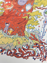 Load image into Gallery viewer, Totoro Riso Print (Large) | Natalie Andrewson (CA)