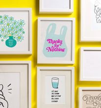 Load image into Gallery viewer, Did My Best Letterpress Print | And Here We Are (OH)