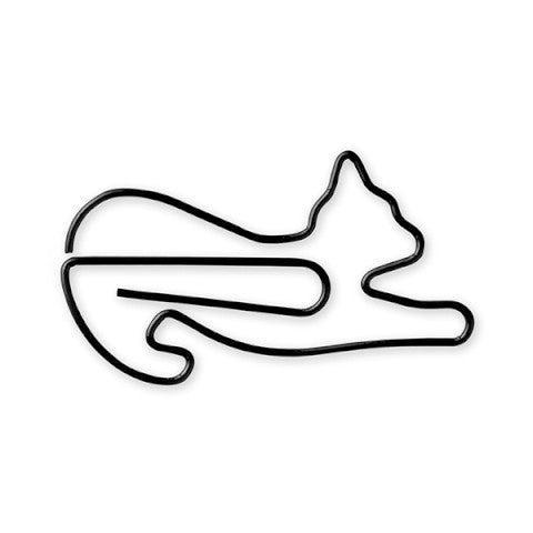 D-Clips Mini Box| Stretching Cat | Midori (Japan)