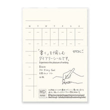 Load image into Gallery viewer, MD Diary Calendar Stickers | Midori (Japan)