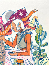 Load image into Gallery viewer, The Sculptor: Hermits of the Dream Islands Risograph Print | Natalie Andrewson (CA)