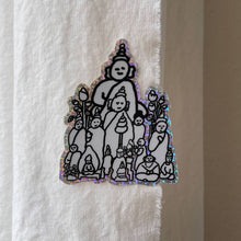 Load image into Gallery viewer, Thai Buddhas Glitter Vinyl Sticker | Oitama (CA)