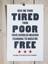 Load image into Gallery viewer, Welcome Home Letterpress Print | Old Try (WV)