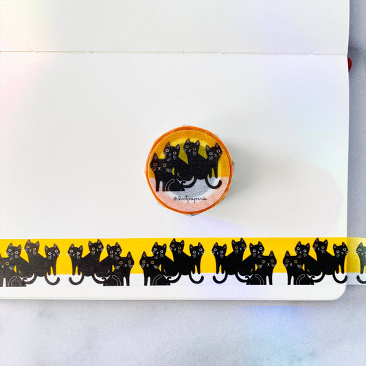 Moonlight Meow Washi Tape | ILOOTPAPERIE (CA)