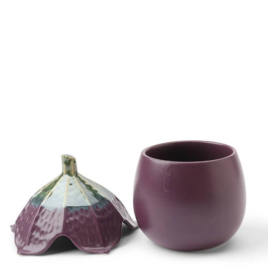 Ceramic Eggplant Jar (Japan)