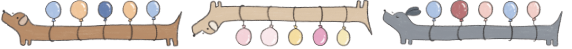 Balloon dogs washi tape | dana ate oatmeal! (CA)