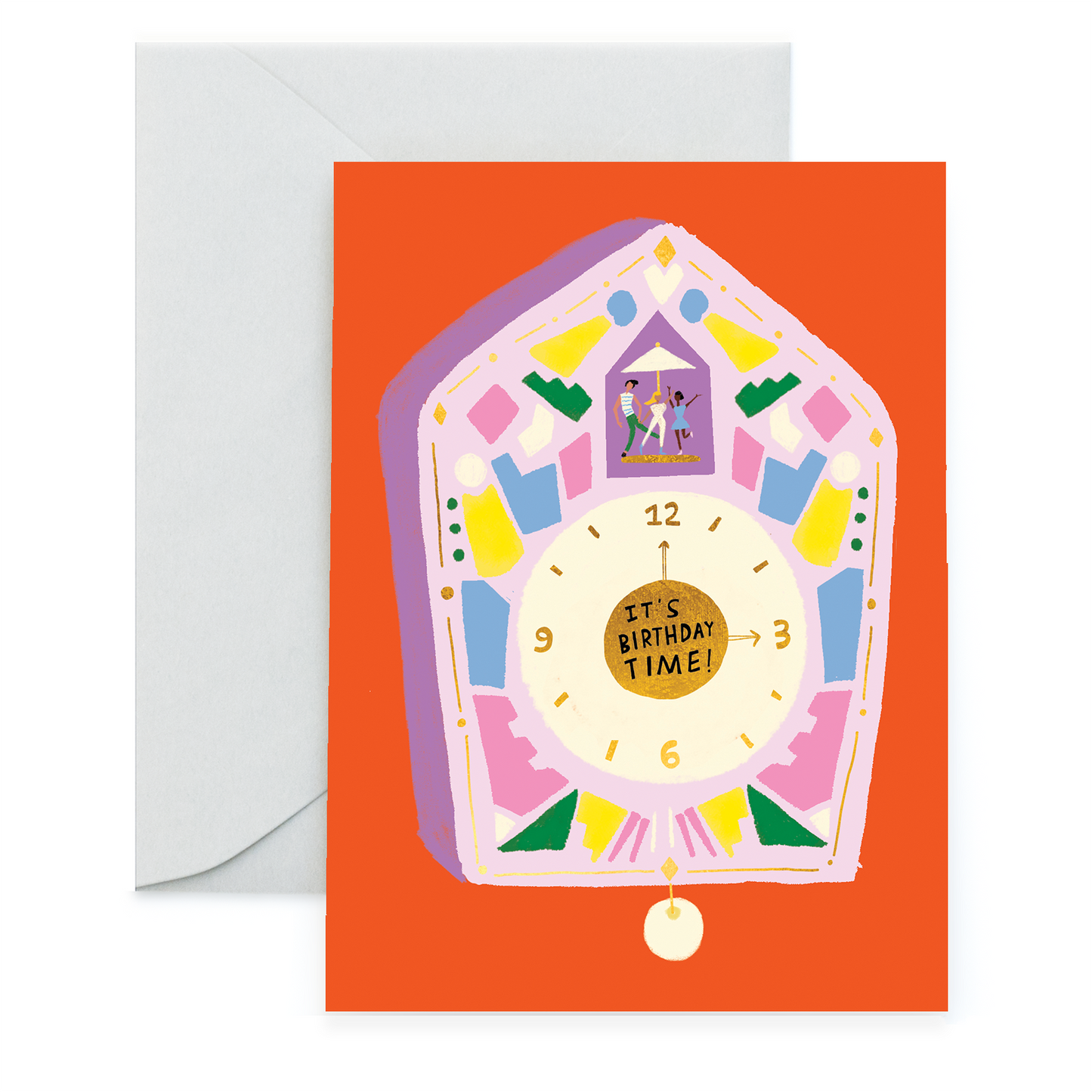 Cuckoo Clock Birthday Card | Carolyn Suzuki (CA)