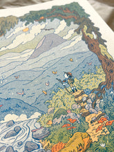 Load image into Gallery viewer, Mountain Dreams Risograph Print | Natalie Andrewson (CA)