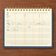 Load image into Gallery viewer, 2024 Plus Stand B6 Diary | Midori (Japan)