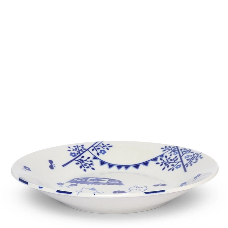 Ceramic Cat Party Plate (Japan)