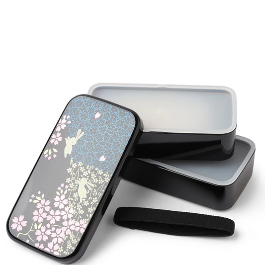 Sakura Rabbit Black Bento Set(Japan)