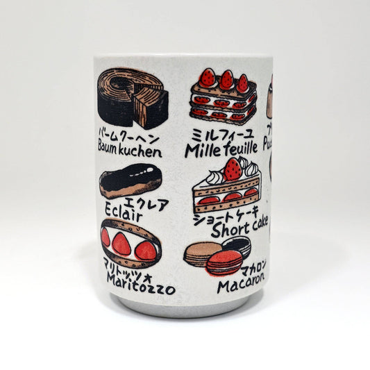 Japanese Desserts Yunomi Style Tea Cup (Japan)