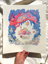 Load image into Gallery viewer, Bedtime Story Risogrpah Print (Large) | Natalie Andrewson (CA)