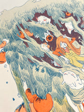 Load image into Gallery viewer, Magical Orange Tree Riso Print | Natalie Andrewson (CA)