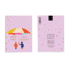 Load image into Gallery viewer, Raindrops Sympathy Card | Carolyn Suzuki (CA)