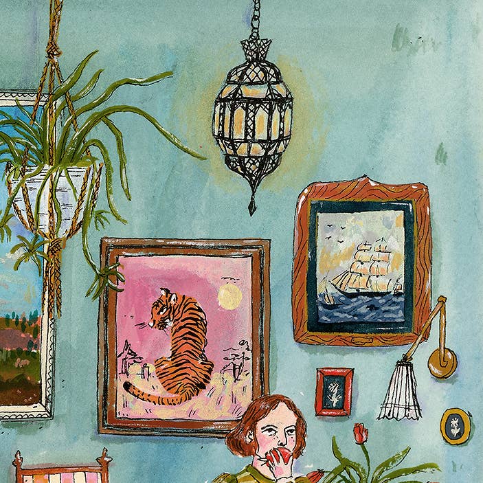 Other People's Living Rooms Print | Jill Kittock (MN)