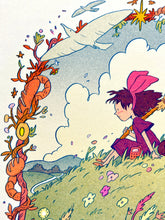 Load image into Gallery viewer, Kiki's Delivery Service Risograph Print | Natalie Andrewson (CA)