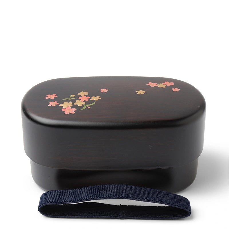 Sakura Blossom Woodgrain Bento Set(Japan)