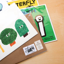 Load image into Gallery viewer, Four Trees Art Print | Oitama (CA)