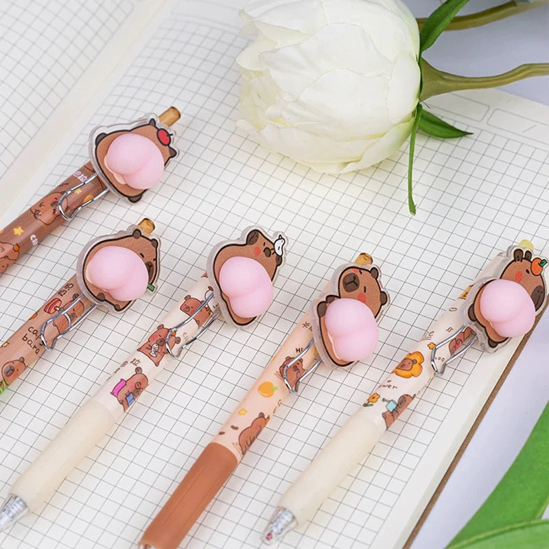 22643 Capybara Squishy Butt Gel Pen | BCmini (CN)