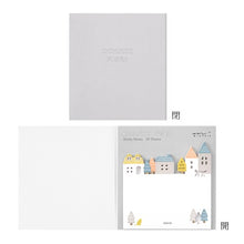 Load image into Gallery viewer, Town Die-cut Sticky Notes | Midori (Japan)