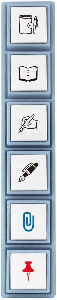 Stationery Pochitto Pick! Button Stamps | Kodomo no Kao (Japan)