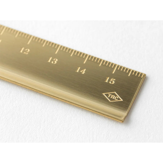 Brass CM Ruler | Traveler’s Company (Japan)