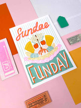 Load image into Gallery viewer, A5 Sundae Funday Print | Jacqueline Colley (UK)