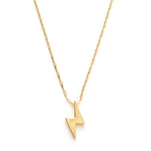 Load image into Gallery viewer, Tiny Lightning Bolt Necklace | Amano Studio (CA)
