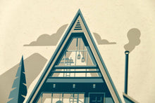 Load image into Gallery viewer, Cabin Series Screenprint | Cascade | DKNG Studios (CA)