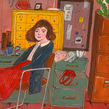 Load image into Gallery viewer, Hang in There! Art Print | Jill Kittock (MN)