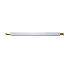 Load image into Gallery viewer, Tous Les Jours Gel Brass Ballpoint Pen | Silver | Mark's Inc (Japan)