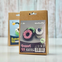Load image into Gallery viewer, DIY Needle Felting Kit – Dessert (Donut & Cupcake) | Woolbuddy (CA)