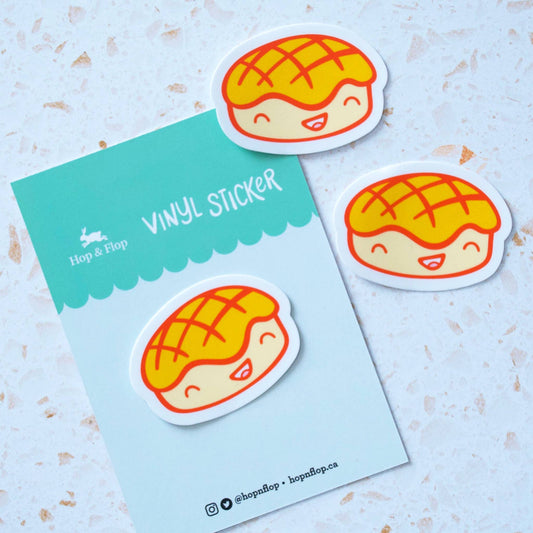 Pineapple Bolo Asian Bun | Hop & Flop (Canada)