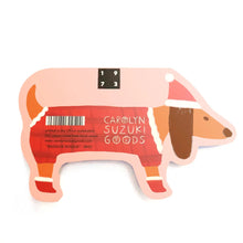 Load image into Gallery viewer, Dachshund Holiday Card | Carolyn Suzuki (CA)