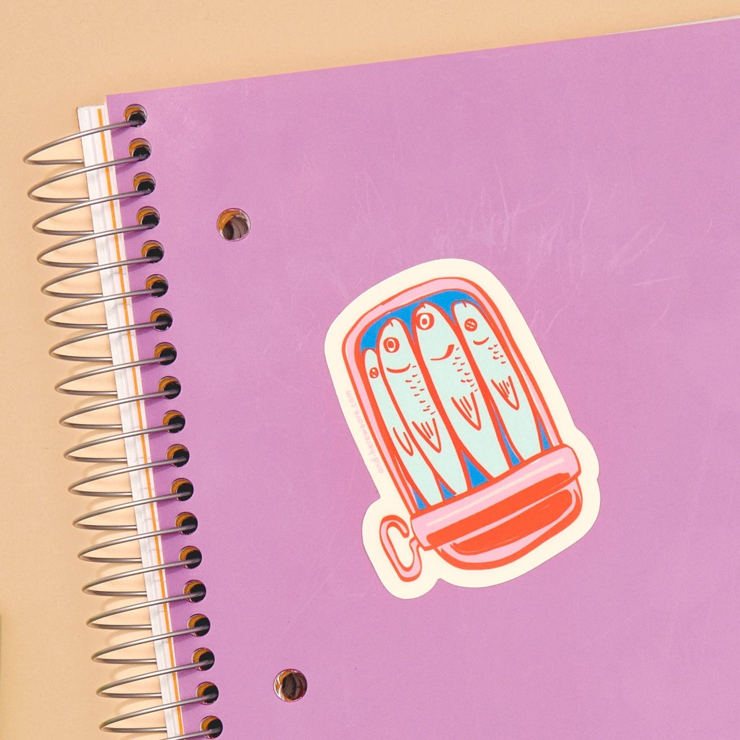 Sardines Vinyl Sticker | And Here We Are (OH)