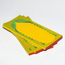 Load image into Gallery viewer, Corn Risograph Notepad | Bomstad Printing Co. (VA)
