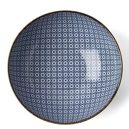 Blue & White Mosaic Bowl (Japan)