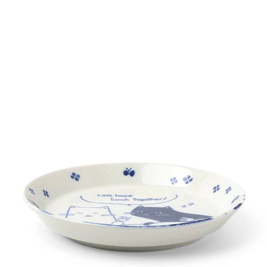 Lunch Date Cats Plate (Japan)
