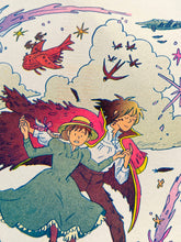 Load image into Gallery viewer, Howl's Moving Castle Riso Print (Small) | Natalie Andrewson (CA)