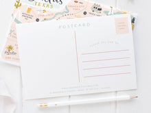 Load image into Gallery viewer, Dallas Map Postcard | Onderkast Studio (TX)