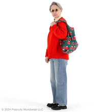 Load image into Gallery viewer, Snoopy Puffer Standard Baggu | Green/Red | Baggu