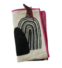 Load image into Gallery viewer, Towel Handkerchief Pocket | Wolf/Prurple | moritaMiW x Kusubashi Monori