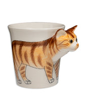 Load image into Gallery viewer, Orange Tabby Cat Mug | Space Joy Co. (Japan)