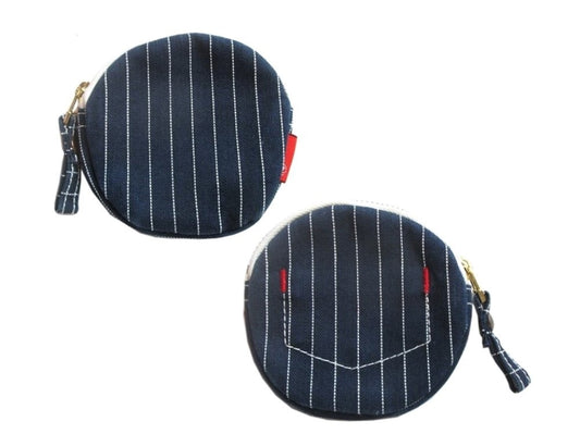 Denim Zippered Coin Purse | Araiyan (Japan)