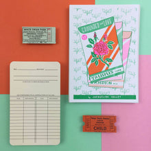 Load image into Gallery viewer, Taurus Zodiac A6 Risograph Print | Jacqueline Colley (UK)