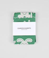 Load image into Gallery viewer, Garden Rabbits Tea Towel | Wrap (England)