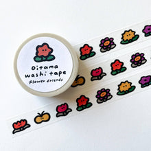 Load image into Gallery viewer, Flower Friends Washi Tape | Oitama (CA)