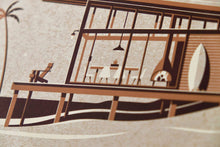 Load image into Gallery viewer, Cabin Series Screenprint | La Jolla | DKNG Studios (CA)