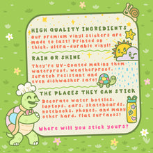 Load image into Gallery viewer, Don't Mind Me I'm Anxious Vinyl Sticker | Turtle's Soup (AZ)